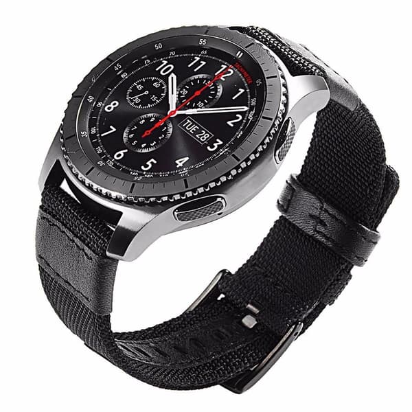 Stilsäkert Nylonarmband - Samsung Galaxy Watch S3 Frontier