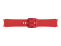 Miniatyrbilde 3 av 5: Samsung ET-SFR87 - Bånd for smart armbåndsur - Medium/stor - rød - for Galaxy Watch4, Watch4 Classic