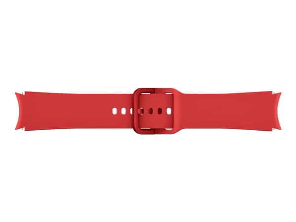 Samsung ET-SFR87 - Bånd for smart armbåndsur - Medium/stor - rød - for Galaxy Watch4, Watch4 Classic