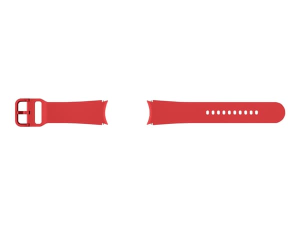 Samsung ET-SFR87 - Bånd for smart armbåndsur - Medium/stor - rød - for Galaxy Watch4, Watch4 Classic