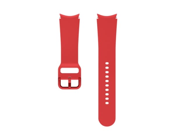 Samsung ET-SFR87 - Bånd for smart armbåndsur - Medium/stor - rød - for Galaxy Watch4, Watch4 Classic