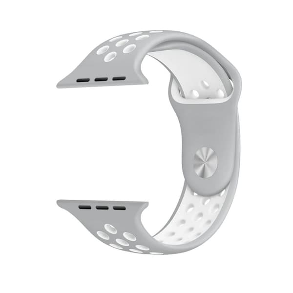 För Apple Watch 42/44mm L silikon Sport klockarmband