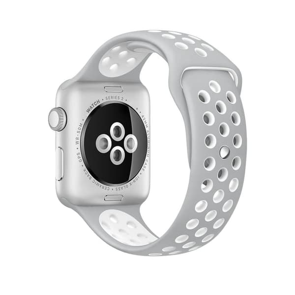 För Apple Watch 42/44mm L silikon Sport klockarmband