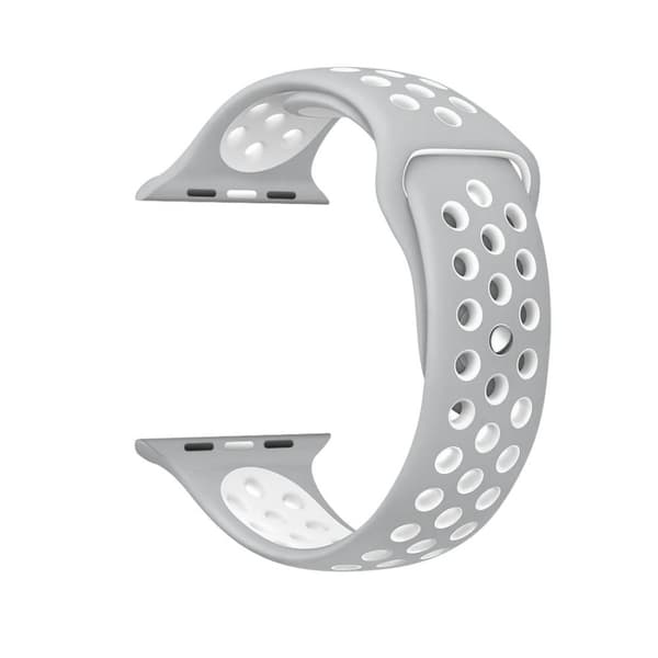 För Apple Watch 42/44mm L silikon Sport klockarmband