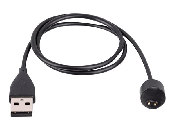 Akyga AK-SW-14 - Kun lade-kabel - USB hann - 50 cm - for Xiaomi Mi Band 5 Sort