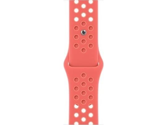 Apple Nike - Band för smart klocka - 130 - 200 mm - magic ember, crimson bliss - för Watch Hermès Series 7, Hermès Series 9, Nike Series 7, Series 10