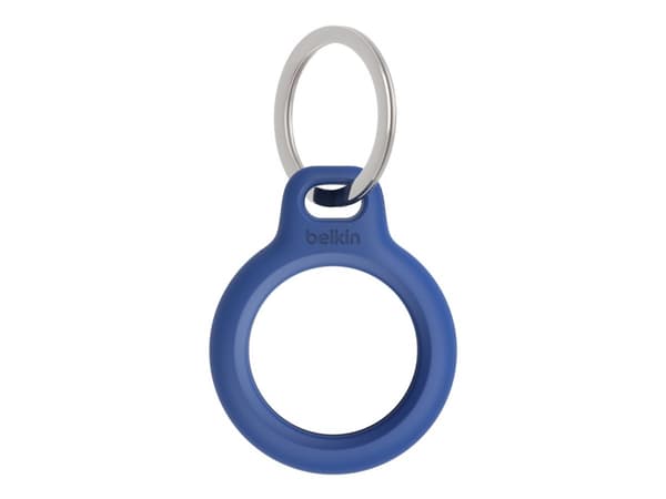 Belkin MSC002BTBL, Avaimenperä äänellä, Sininen, Naarmuuntumisenkestävä, 2 kpl, Apple Airtag