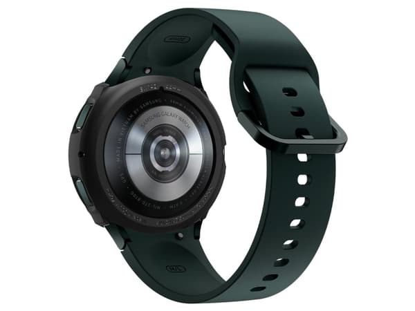 Spigen Liquid Air, Etui, Smartklokke, Sort, Samsung, Galaxy Watch 5/4 (44mm), Termoplastisk polyuretan (TPU)