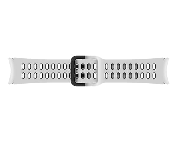 Samsung ET-SXR86 - Bånd for smart armbåndsur - Small/Medium - hvit - for Galaxy Watch4, Watch4 Classic