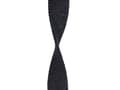 Miniatyrbilde 4 av 5: Crong Crong Wave Band flettet stropp for Apple Watch 38/40/41 mm grafitt