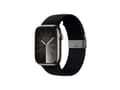 Miniatyrbilde 2 av 5: Crong Crong Wave Band flettet stropp for Apple Watch 38/40/41 mm grafitt