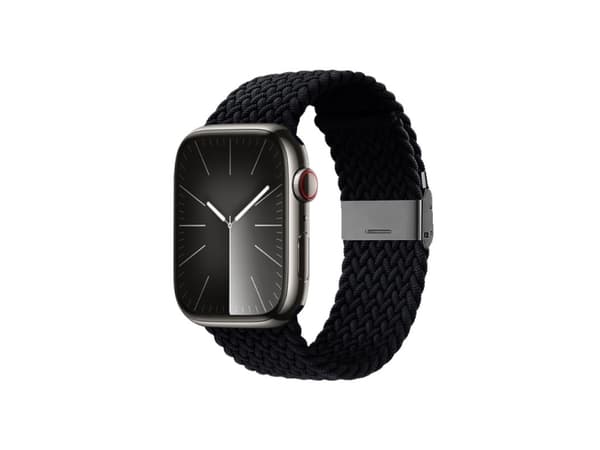 Crong Crong Wave Band flettet stropp for Apple Watch 38/40/41 mm grafitt