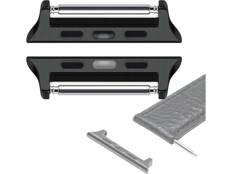 Alogy Alogy Adapter strap clasp for Apple Watch 38/40/41mm Black universal