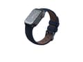 Miniatyrbilde 4 av 5: Njord byELEMENTS Vatn, Strop / Belte, Smartklokke, Blå, Brun, Apple, Apple Watch 1-7, SE 40-41 mm, Lakseskinn, Silikon, Vegansk skinn