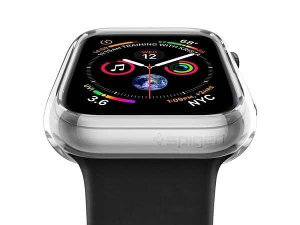 Spigen ACS04195, Ask, Smartwatch, Transparent, Apple, Apple Watch Series SE, 6, 5, 4 (41mm/40mm), Termoplastisk polyuretan (TPU)