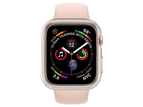 Spigen ACS04195, Ask, Smartwatch, Transparent, Apple, Apple Watch Series SE, 6, 5, 4 (41mm/40mm), Termoplastisk polyuretan (TPU)