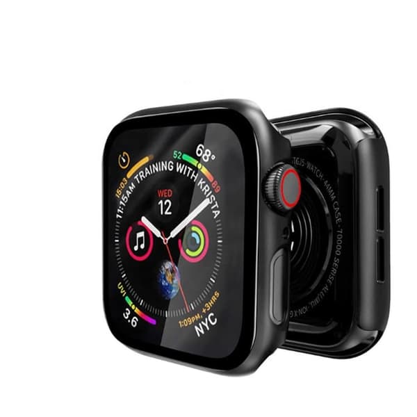 Apple Watch 44mm serie 7/6/5/4/SE1/SE2 -Fodral med skärmskydd