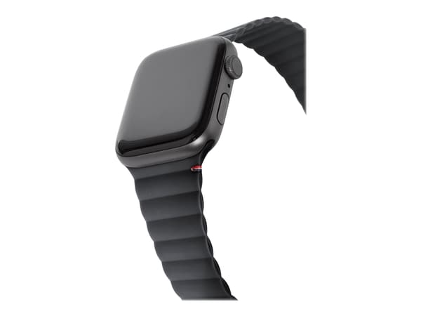 Decoded Traction - KlocKräm för smart klocka - träkol - för Apple Watch Hermès Series 9, Series 10, Series 8, Series 9, Ultra, Ultra 2