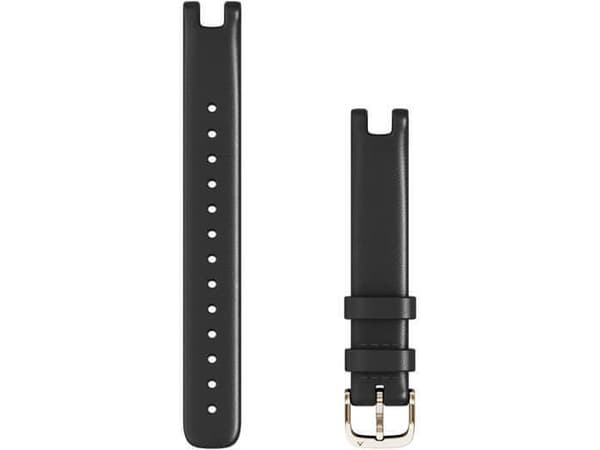 Garmin Lily Bands, Band, Smartklokke, Sort, Garmin, Lily, Lær