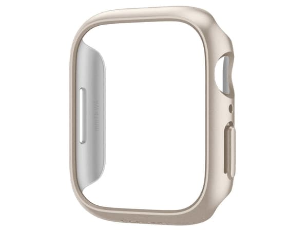 Spigen ACS04185, Kotelo, Älykello, Apple, Watch Series 8 / 7, Polykarbonaatti (PC), Starlight
