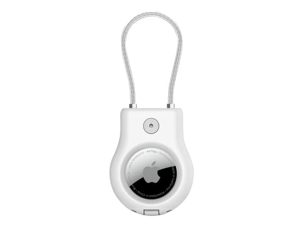Belkin MSC009btWH, Avaimenperä äänellä, Valkoinen, Naarmuuntumisenkestävä, 1 kpl, AirTag