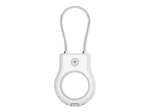 Belkin MSC009btWH, Avaimenperä äänellä, Valkoinen, Naarmuuntumisenkestävä, 1 kpl, AirTag