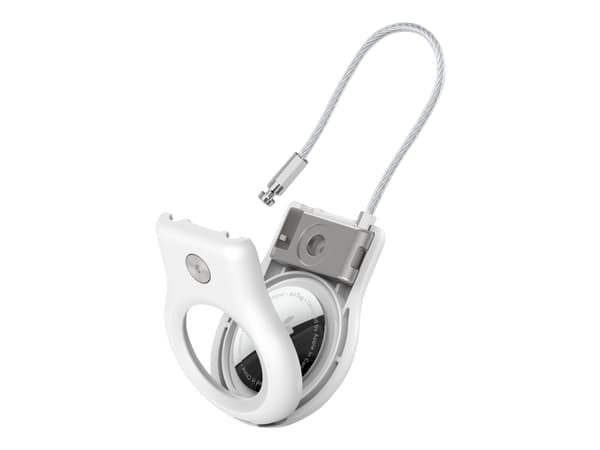 Belkin - Taske til airtag - vit - för Apple AirTag