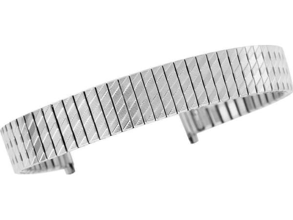 Kemer Silver HQ 12 stretch armbånd til 16 mm 130S-12/16