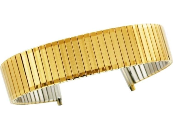 Kemer Gold stretch armbånd HQ 18 til 22 mm 106G-18/22