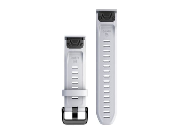 Garmin QuickFit 20, Yhtye, Älykello, Valkoinen, Garmin, D2 Delta S, Descent Mk2S, fenix 5S, fenix 5S Plus, fenix 6S, fenix 6S Pro and Sapphire, fenix
