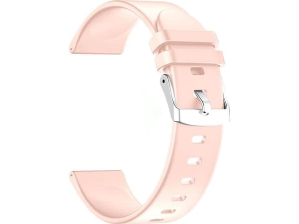 Kemer Silikonarmband för Smartwatch 22 mm RED RNCE40 SW010 KW19 PS1D
