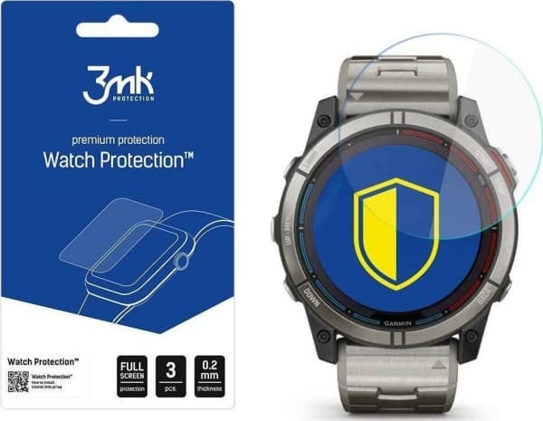 3MK 3MK FlexibleGlass Garmin Quatix 7X Watch Szkło Hybrydowe