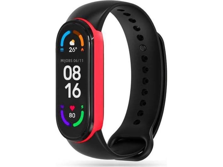 Tech-Protect TECH-PROTECT ICONBAND XIAOMI MI SMART BAND 5/6/6 NFC/7 BLACK/RED