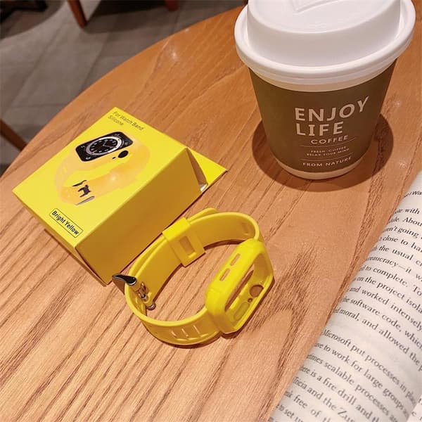 Apple Watch armband silikon i flera färger 42/44 mm waterproof