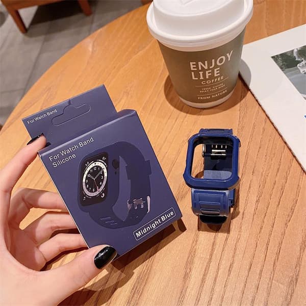 Apple Watch armband silikon i flera färger 42/44 mm waterproof