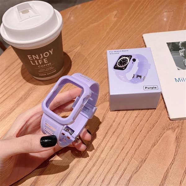 Apple Watch armband silikon i flera färger 42/44 mm waterproof