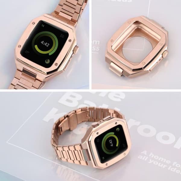 Noorzai S - Apple Watch 7 Luksus veskerem flere farger justerbar