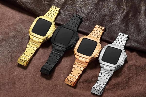 Noorzai S - Apple Watch 7 Luksus veskerem flere farger justerbar
