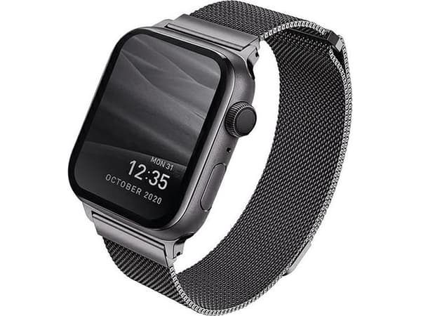 UNIQ Dante Strap Apple Watch Series 1/2/3/4/5/6/7/8/SE/SE2 42/44/45mm Stainless Steel graphite