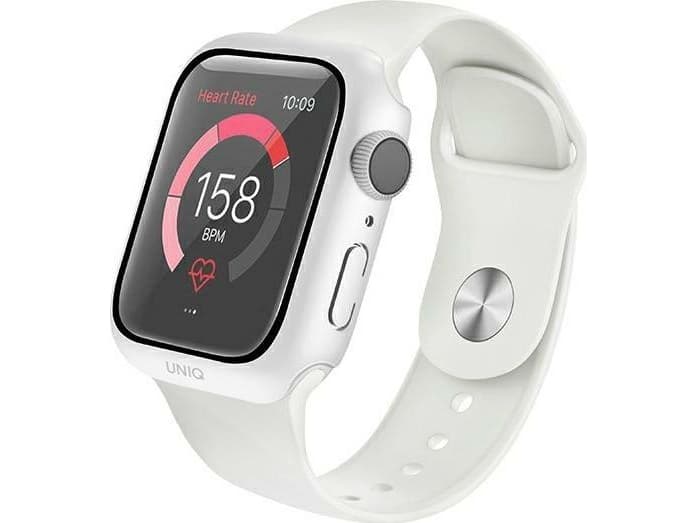 UNIQ etui Nautic Apple Watch Series 4/5/6/SE 40mm biały/white