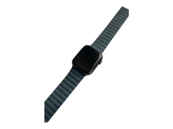 Decoded Silicone Magnetic Traction Strap Lite - Klokkestropp for smart armbåndsur - koksgrå - for Apple Watch Hermès Series 7, Hermès Series 9, Nike