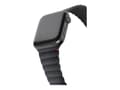 Miniatyrbilde 4 av 5: Decoded Silicone Magnetic Traction Strap Lite - Klokkestropp for smart armbåndsur - koksgrå - for Apple Watch Hermès Series 7, Hermès Series 9, Nike