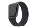 Miniatyrbilde 2 av 5: Decoded Silicone Magnetic Traction Strap Lite - Klokkestropp for smart armbåndsur - koksgrå - for Apple Watch Hermès Series 7, Hermès Series 9, Nike
