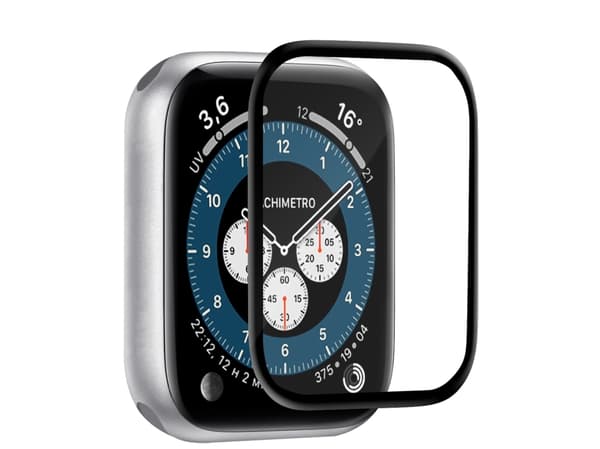 BIG BEN PUROAWTG44BF, Näytönsuoja, Älykello, Musta, Läpinäkyvä, Apple, Watch 44 mm, Karkaistu lasi