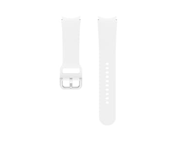 Samsung ET-SFR91 - Bånd for smart armbåndsur - Medium/stor - hvit - for Galaxy Watch4, Watch4 Classic, Watch5, Watch5 Pro