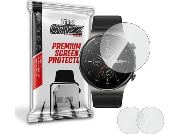 GrizzGlass Szkło hybrydowe Grizz Huawei Watch GT2 Pro