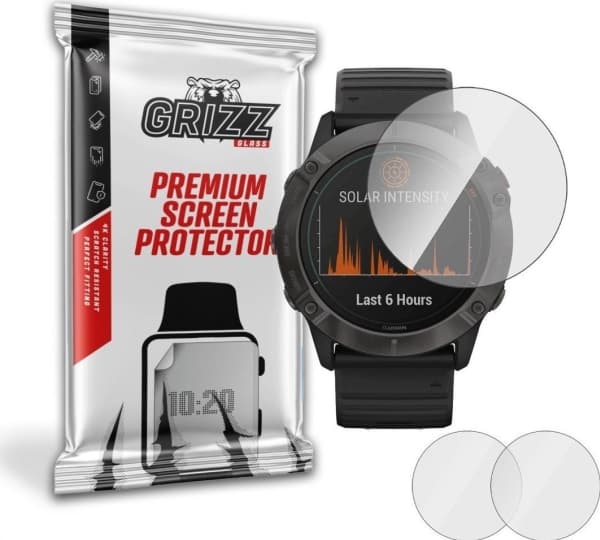 GrizzGlass Hybrid glas Garmin Fenix 6x / 6x Pro