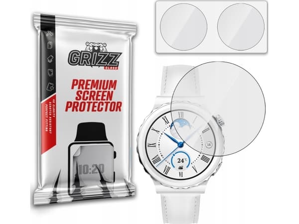 GrizzGlass Szkło hybrydowe Grizz Huawei Watch GT 3 Pro 43mm
