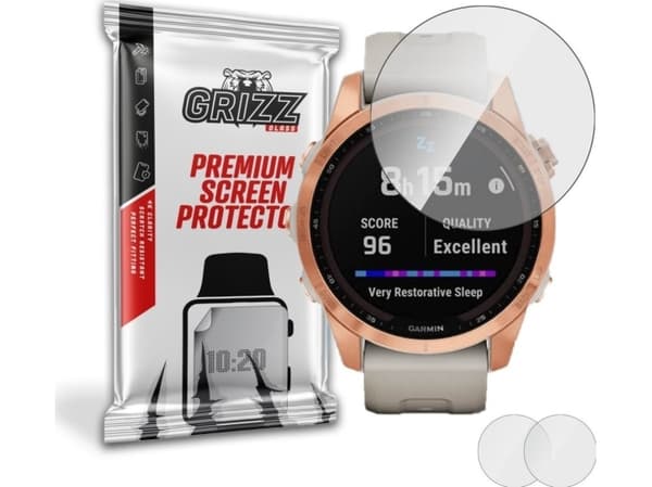 GrizzGlass hybridglas Garmin Fenix 7s