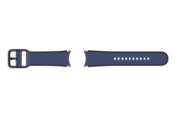 Samsung ET-STR90 - KlocKräm för smart klocka - storlek S/M - marin - för Galaxy Watch4, Watch5